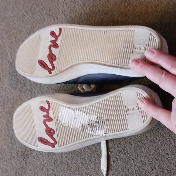 ED Ellen DeGeneres Eda-Doren Sneaker Blue/Grey Size 8.5 - Picture 5 of 7